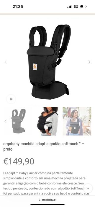 Ergobaby adapt preto