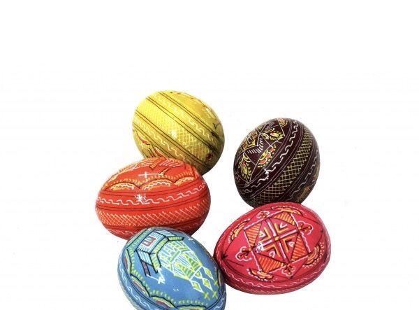 Писанки пасхальні з ручним розписом