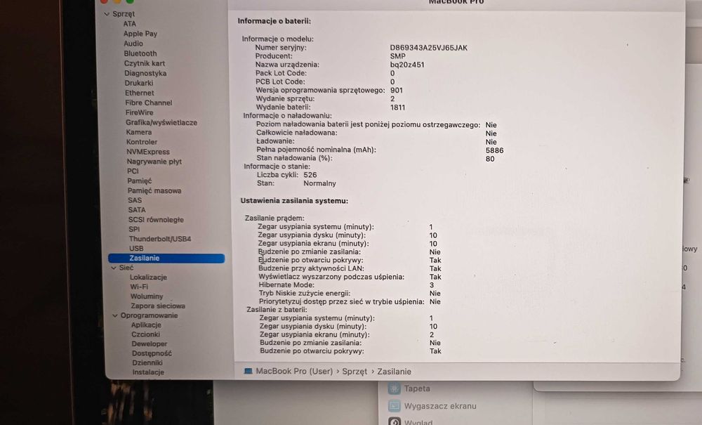 MacBook Pro 15" 2019 Touchbar A1990