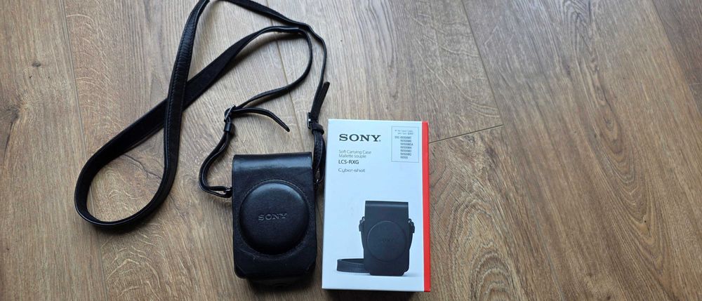 Etui do aparatu SONY LCS-RXG skórzane do RX100 M1-M7