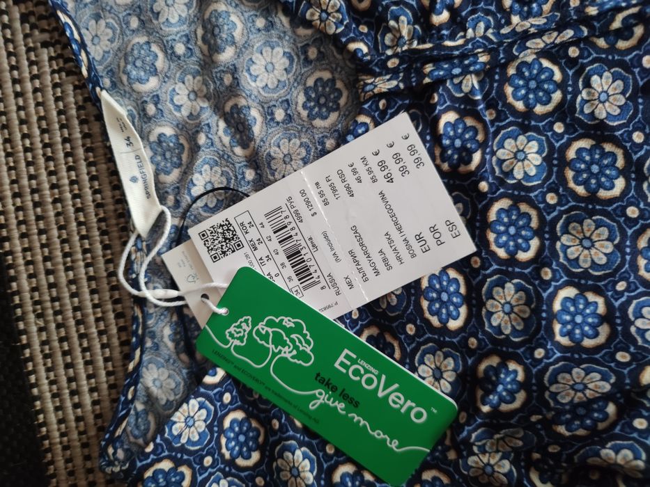 Vestido Springfield primavera