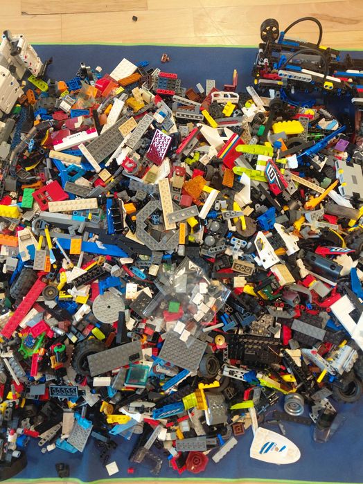 Klocki lego różne części elementy 9,6 kg