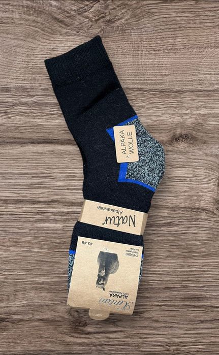 Skarpety męskie wełniane z Alpaki 3 pary 30 zł
