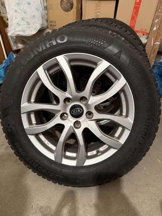 felgi 17' opony koła kia kumho 225/60/17 zimowe