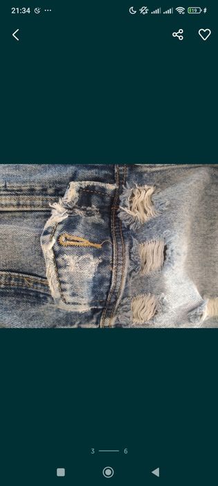 Kurtka katana jeansowa M-L denim