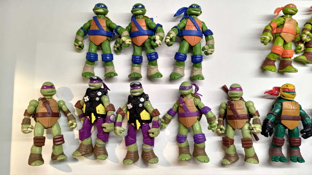 Черепашки ніндзя ниндзя фигурки игрушки персонаж tmnt еволюція playmat