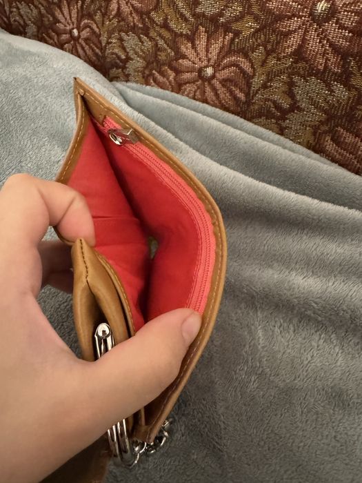 Гаманець сумка із натуральної шкіри