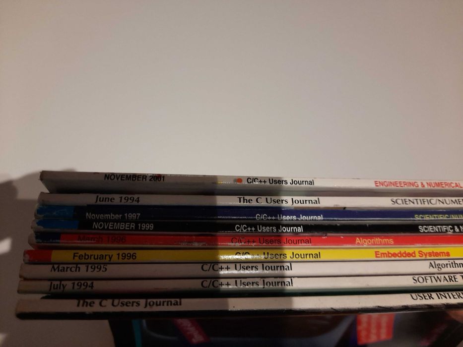 Livros programação C++ e C/C++ Users Journal