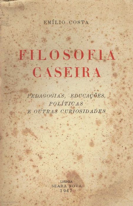 17111 Filosofia caseira   Emílio Costa