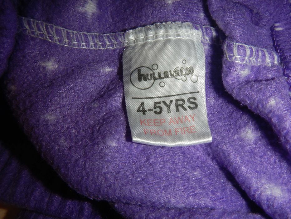 Флісові піжамні штани hullabaloo р.104-110см(4-5років)