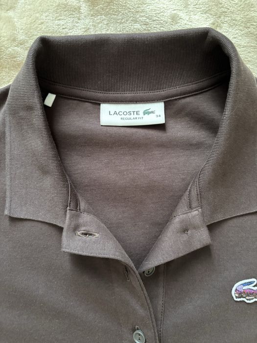 Жіноче поло Lacoste Regular Fit (оригінал) 34 / футболка Lacoste