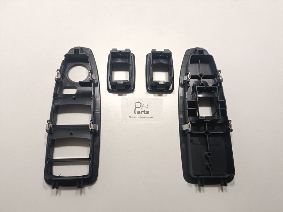 Conjunto de molduras dos levanta vidros das portas BMW F20/F21/F30/F31