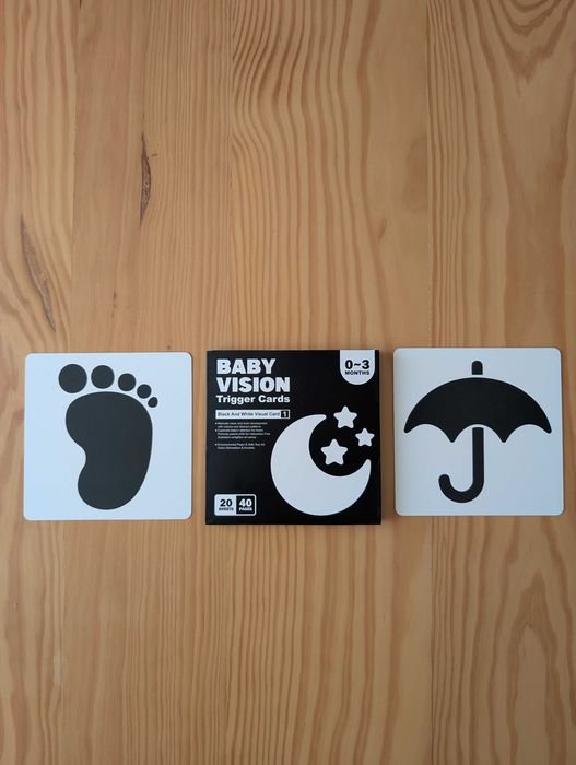 Pack Cartões Educativos para Bebé (0-3 Anos) | Estimulação e Aprendizagem Montessori