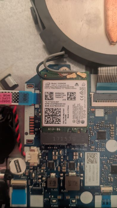 Ноутбучный WiFi модуль Intel