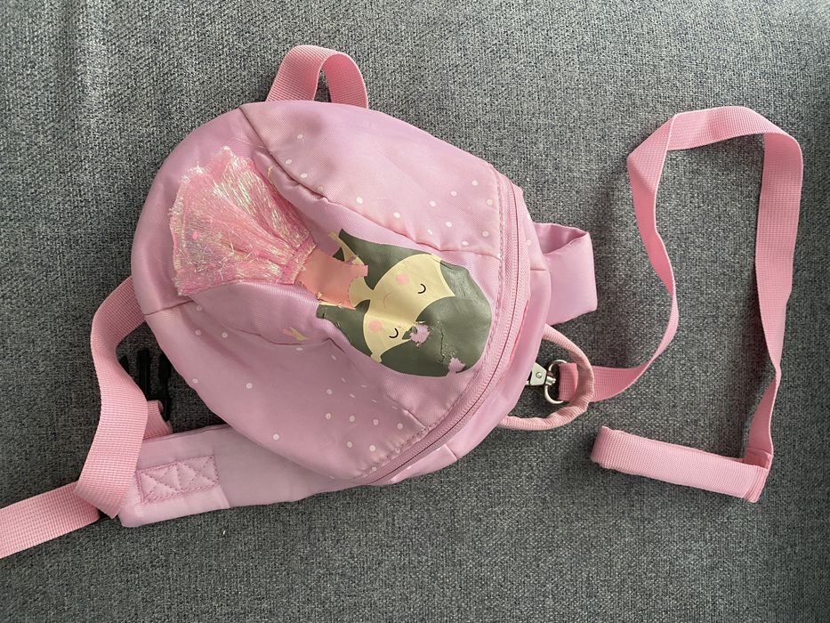 Дитячий рюкзачок George/ рюкзак для девочки с родительской ручкой