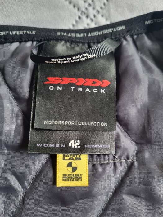 Sprzedam damską kurtkę skórzaną na motocykl