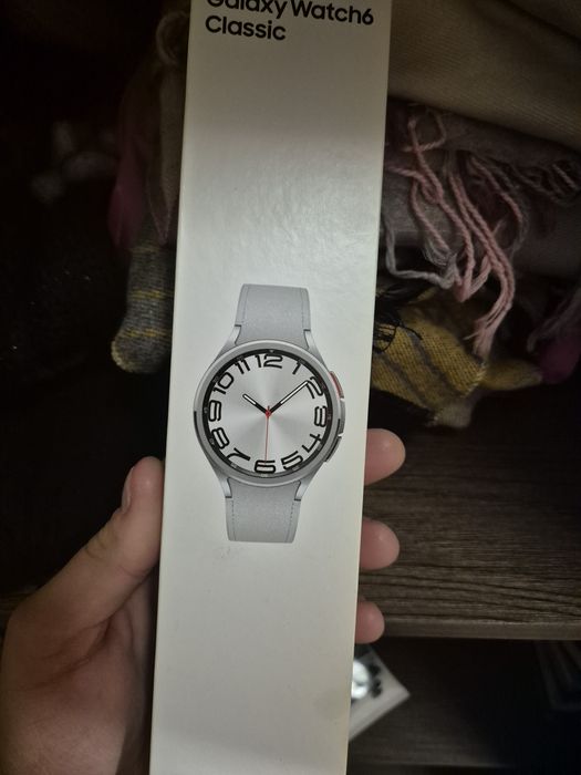 Акція за 7500 Самсунг смарт вотч  6 классік 47мм новий