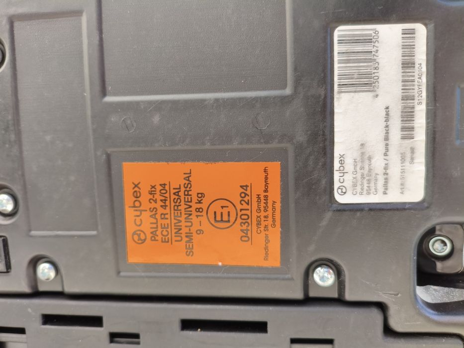 Cadeiras Auto Cybex Pallas 2 ISO fix