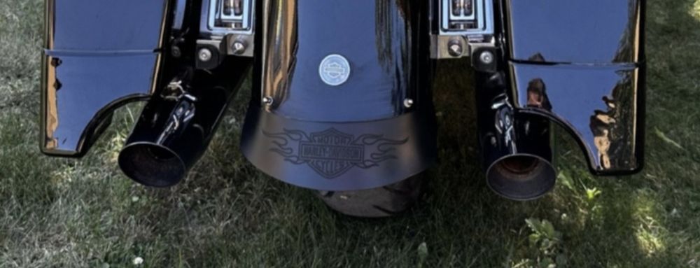Бризговик подовжувач зад крила Harley-Davidson FL 1990-2025