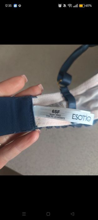 Esptiq biustonosz damski pół usztywniany rozm  65F