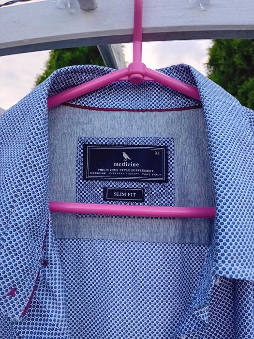 Koszula niebieska Medicine Slim fit XL
