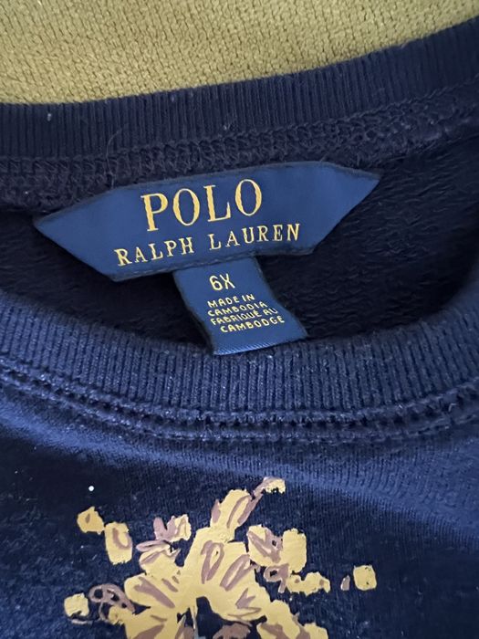 Худі кофта світшот ralph lauren bear 6-  8 років