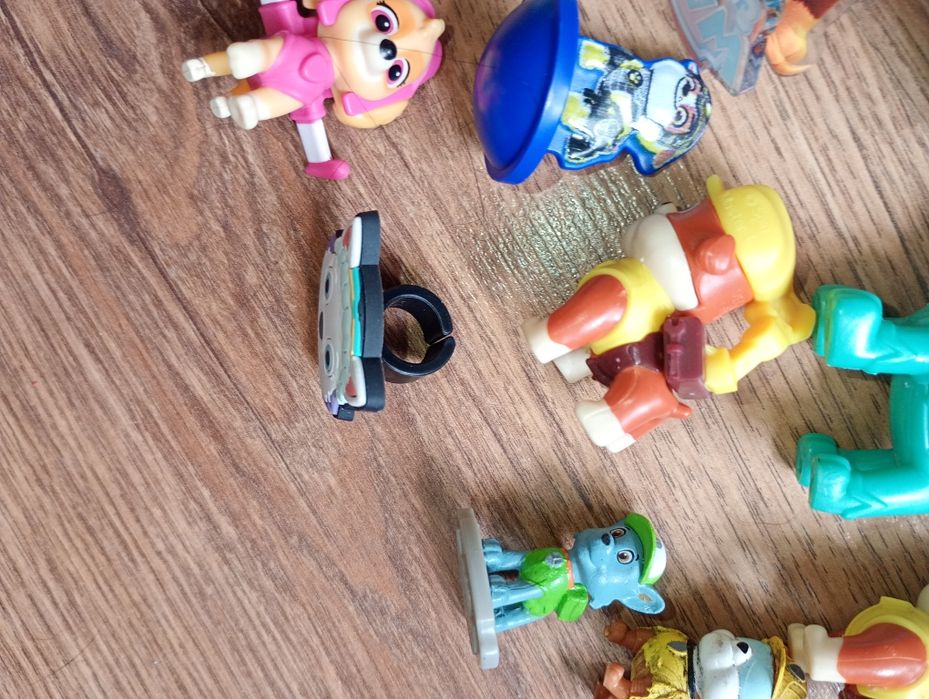 Psi patrol figurki klocki puzzle