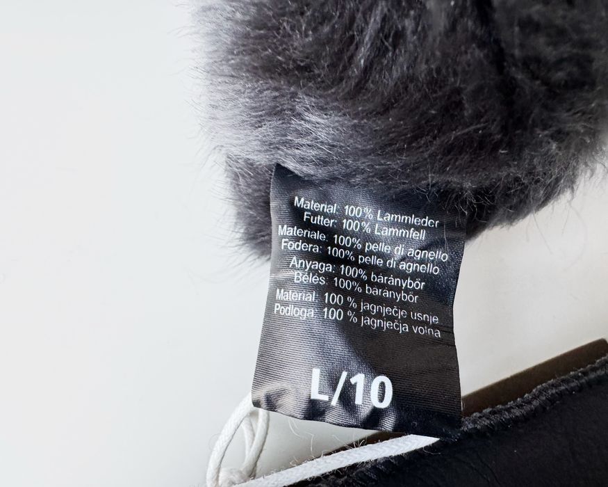 Рукавиці, перчатки  зимові, шкіряні овчина   L 10 , M 9, чоловічі нові