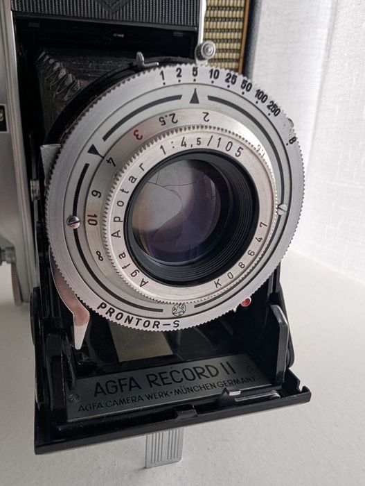 Agfa Record II Apotar 4.5/105 105mm 4.5