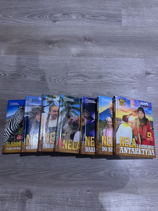Zestaw 7 książek Nela mała reporterka