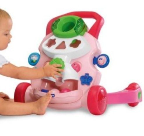 Chicco Andador Primeiros Passos Musicais Pink