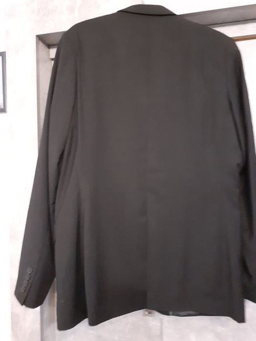 Czarny garnitur męski H&M