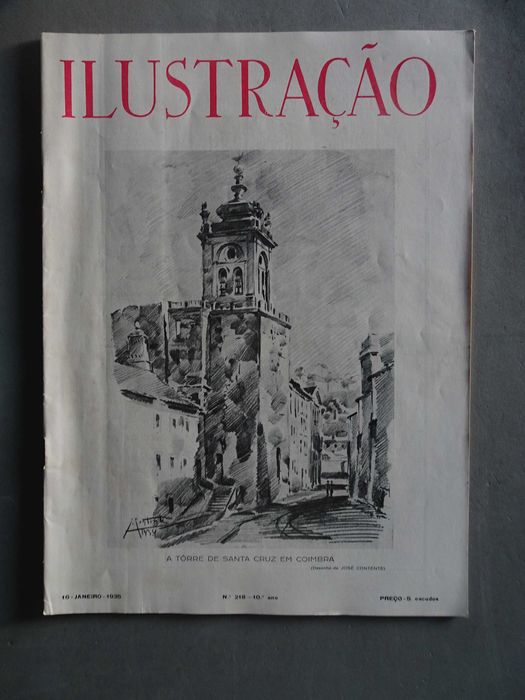 Antiga revista Ilustração nº 218  - ano 1935