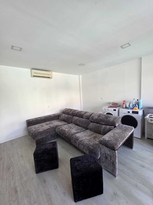 sofá modular de canto com chaise longue