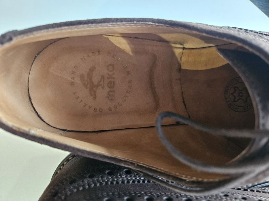 Meka derby goodyear welted