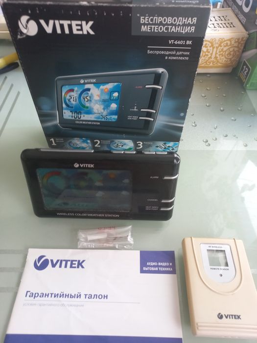 Беспроводная метеостанция VITEK VT 6401 BK