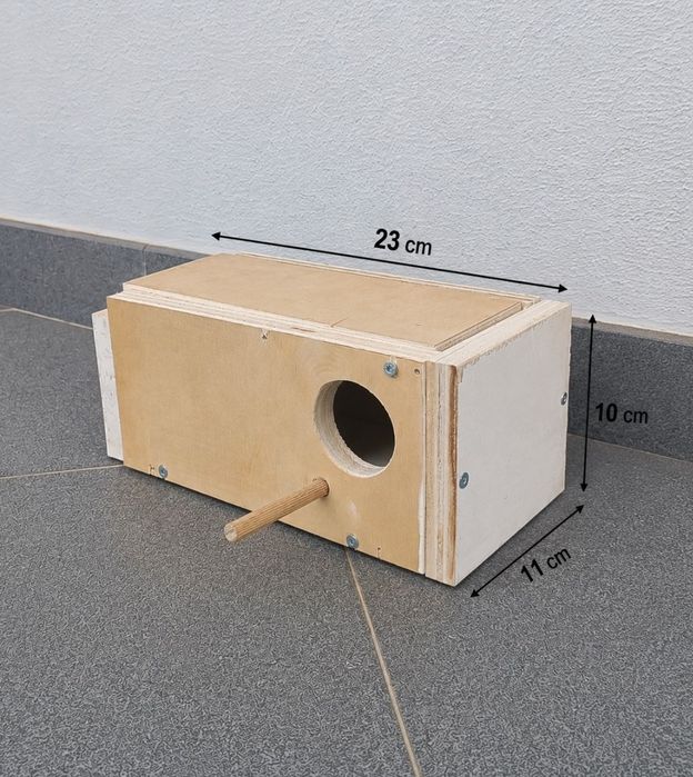 NOVO - ninho para aves de pequeno porte