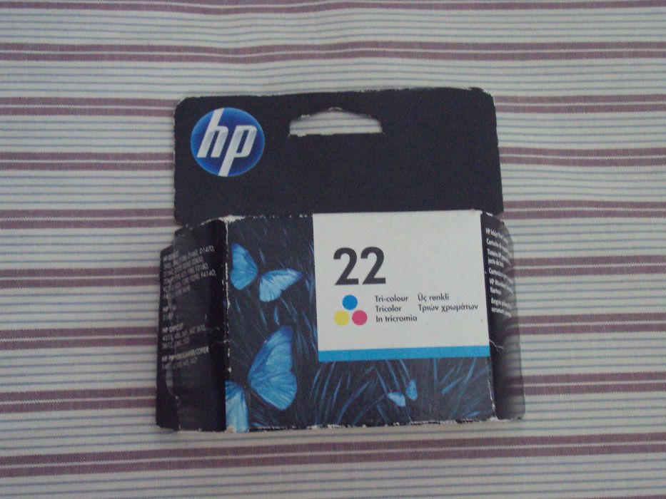 Tinteiro 22 tricolor da HP