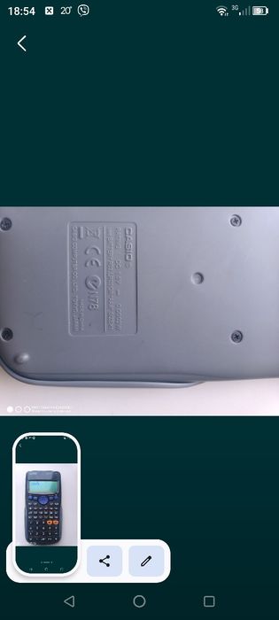 Продам калькулятор инженерный CASIO CLASSWIZ