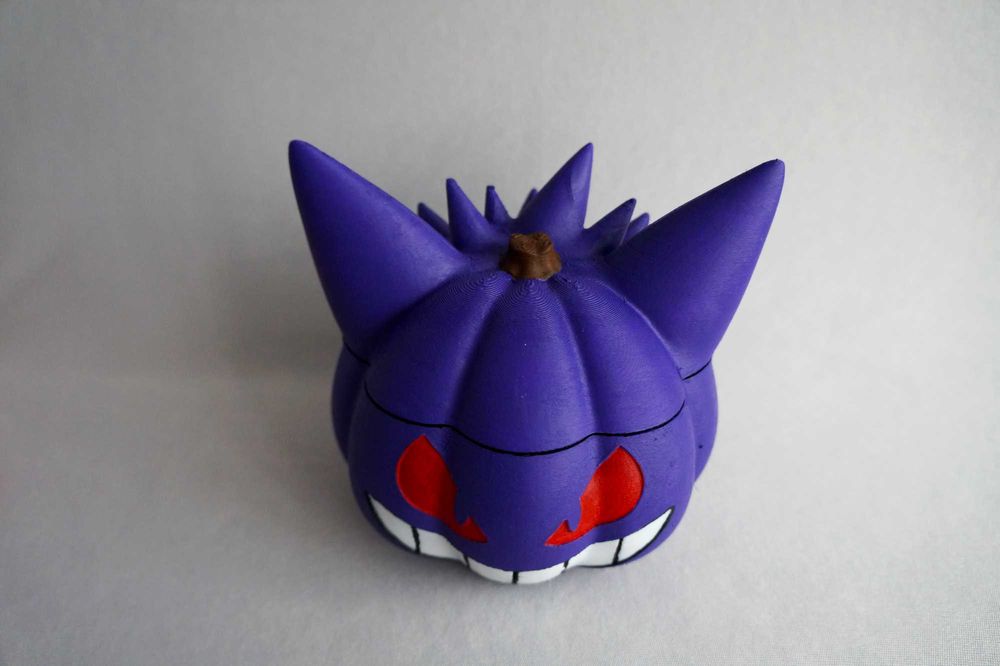 Pokemon Gengar em forma de abobora