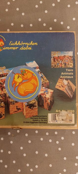 Stare puzzle z drewna