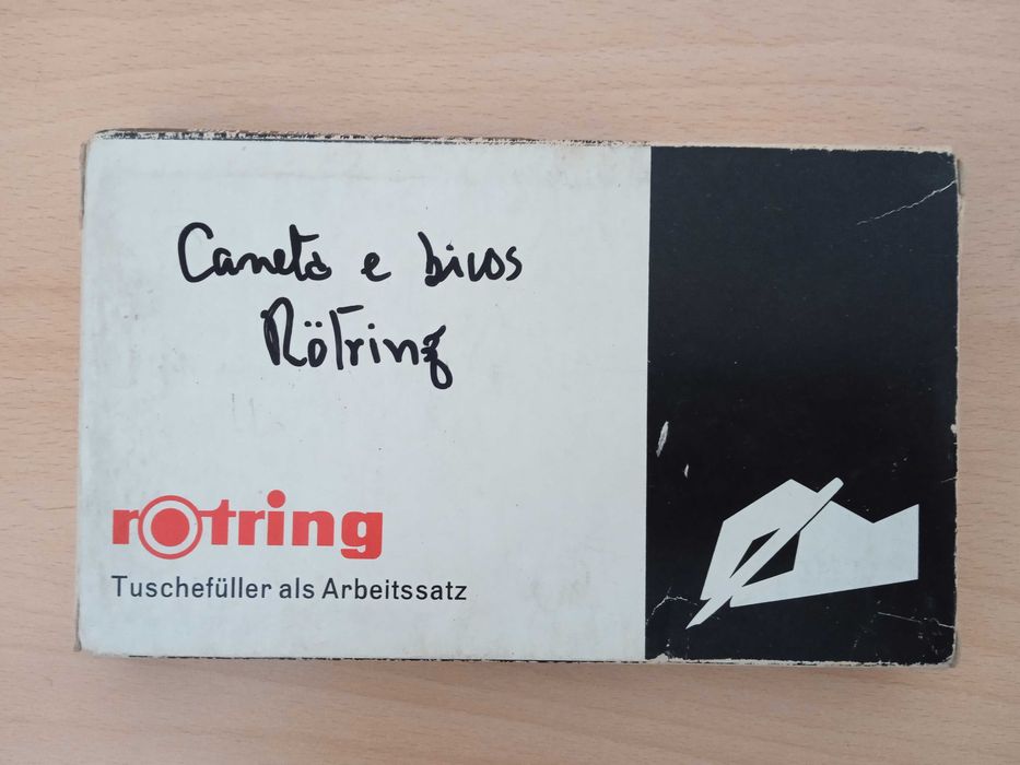 Rotring Indian-Ink drawing insturments vintage + 2 Tintas da China