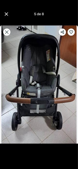 Duo Bebeconfort + base isofix + cadeira auto Bebeconfort