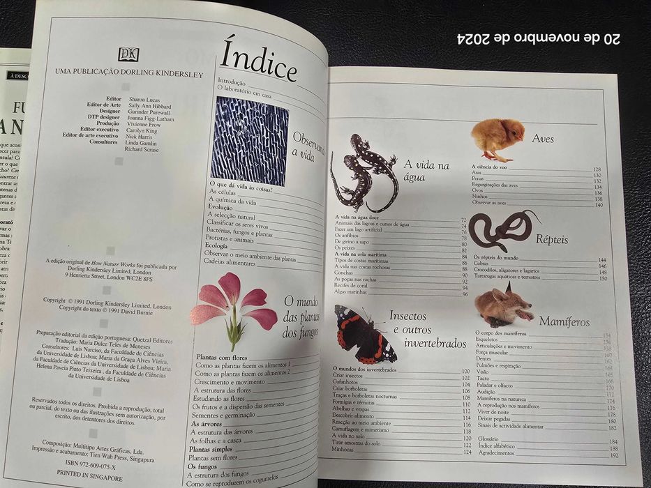 Livro - Como Funciona a Natureza - Novo