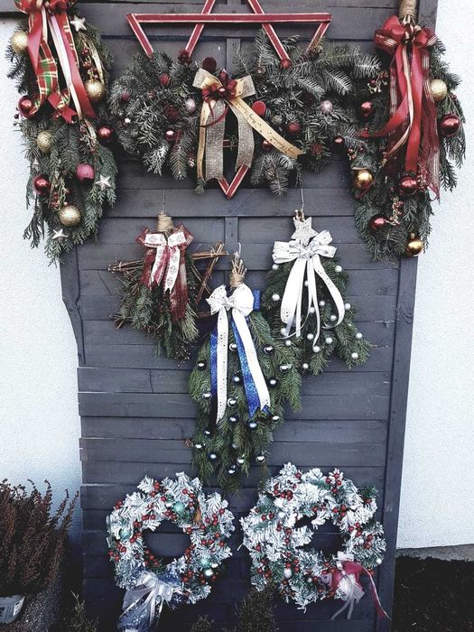 Świąteczne wianki do wyboru do koloru. Promocja!