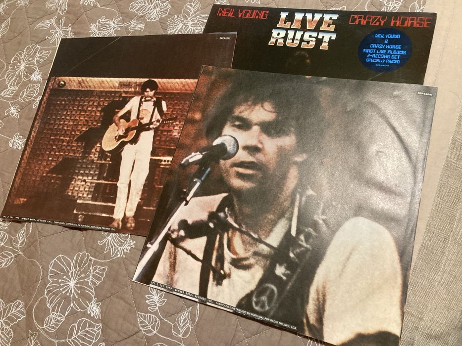 LP Duplo Neil Young & Crazy Horse Live 1979