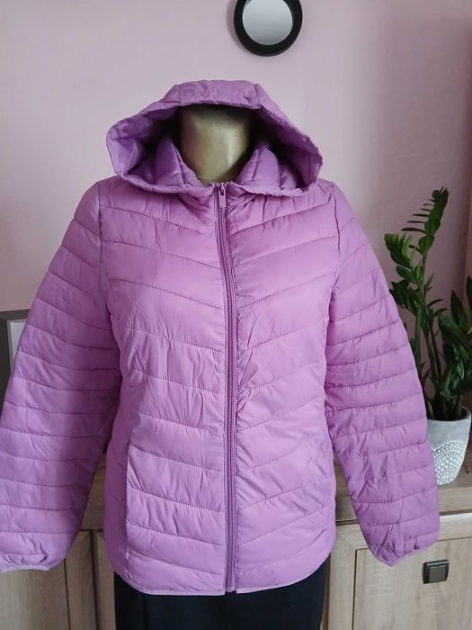 SinSay Kurtka r.M.lekko ocieplona ,liliowa casual style