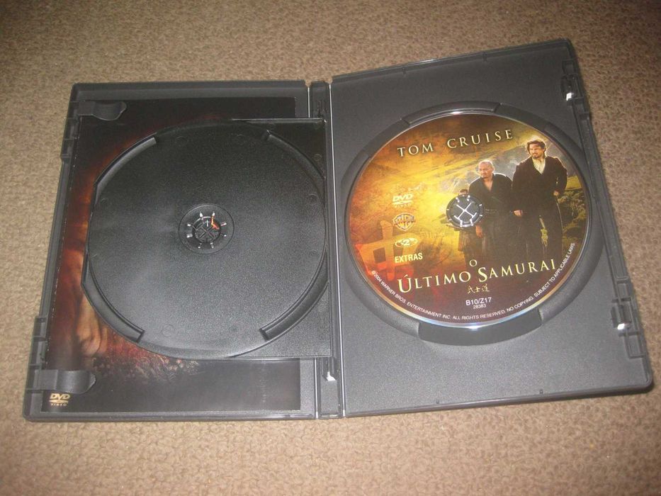 "O Último Samurai" com Tom Cruise numa Edição Especial com 2 DVDs