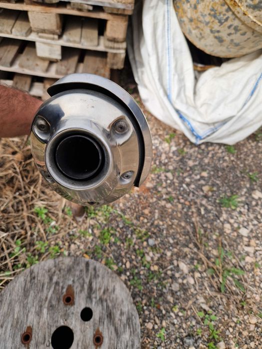 Ponteira escape Hornet 2003/2004