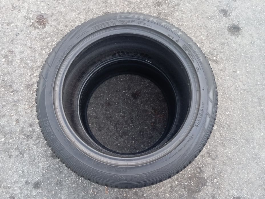 2szt zima  Falken eurowinter 245/45/18 100V XL  guma 8mm